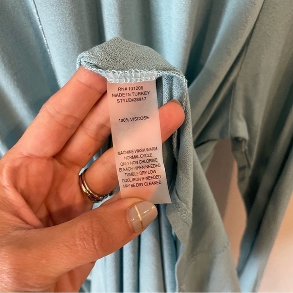 Soft Surroundings Blue Sofia Tunic - Picture 7 of 7